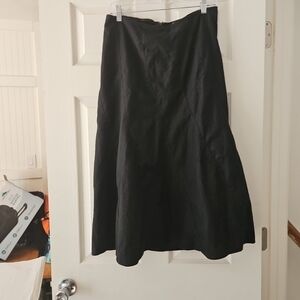 Christopher & Banks Classic Black A-Line Skirt